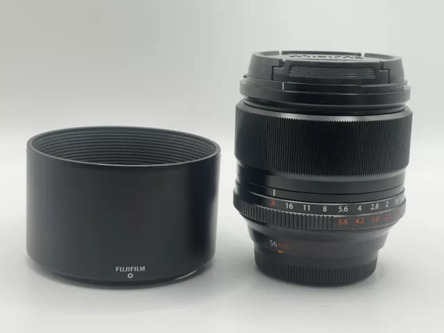 FUJINON SUPER EBC XF 56mm 1:1.2 R APD LENS - GOOD - FUJI FUJIFILM -  56 mm R APD