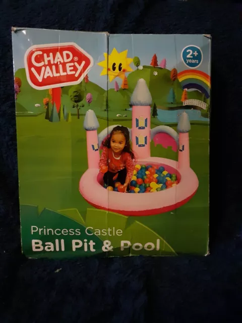 Barbie Pink Chad Valley Princess Ball Pit and Paddling Pool (Excludes Balls)