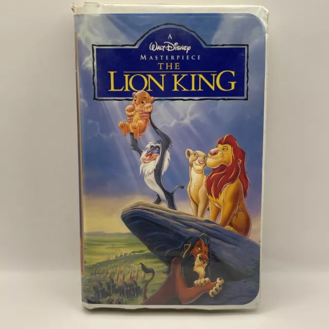 The Lion King - Walt Disney Classic - VHS 1995 | The Masterpiece Collection 2977