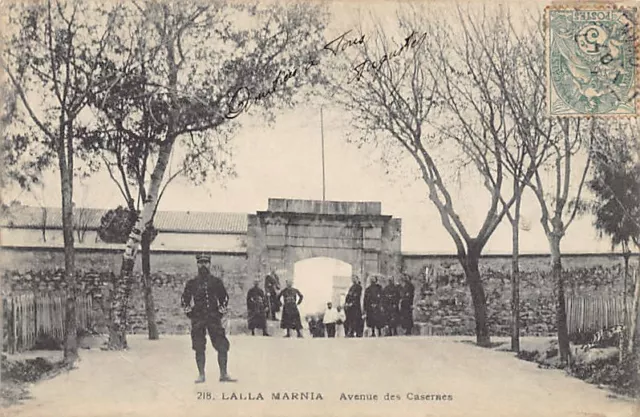 Algérie - LALLA MARNIA - Avenue des Casernes - Zouaves - Ed. Boumendil 218