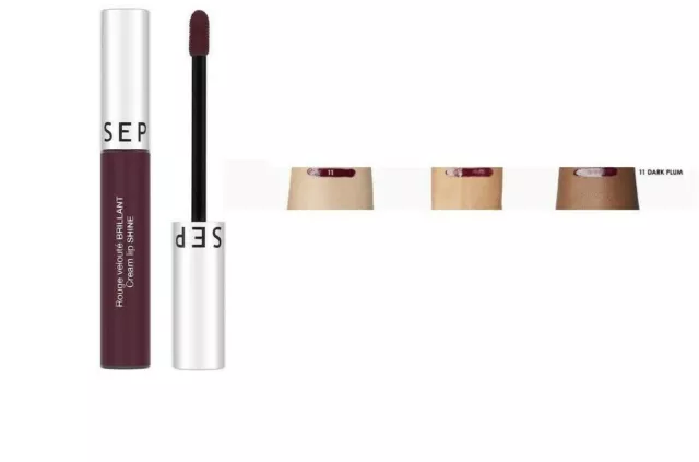 Sephora Rouge Velouté Brillant Cream Lip Shine N°11 Dark Plum