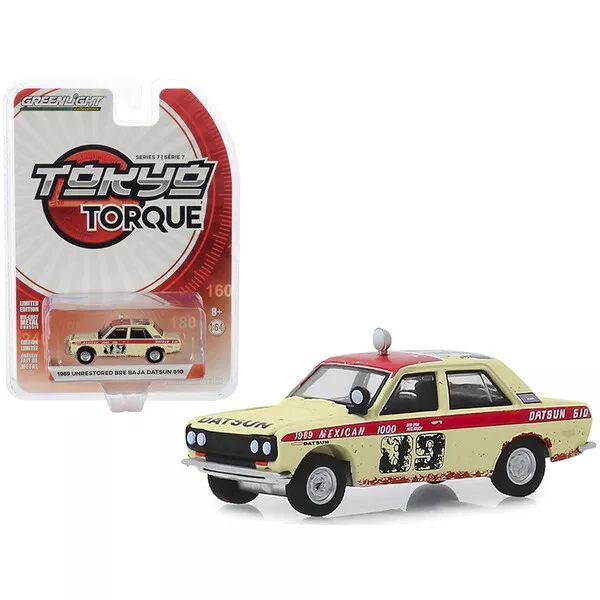 1969 Datsun 510 4-Door Sedan #89 Peter Brock "Brock Racing Enterprises" (BRE)...