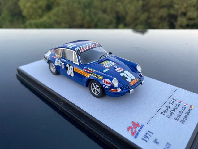 PORSCHE 911 S Coupe №47 24h Le Mans (1971) Jean Jacques Cochet - Jean Selz, Red