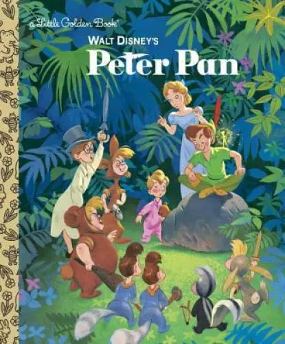 Walt Disney's Peter Pan (Disney Peter Pan) (Little Golden Book) - GOOD