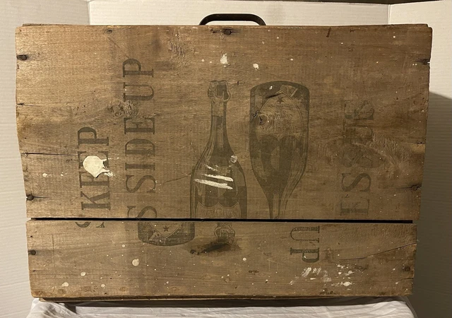 Rare DOM PERIGNON 1952 Schieffelin & Co New York shipping crate