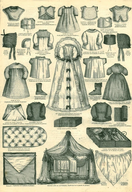 GRAVURE DE MODE Gazette 1889 n°19 (Maison Léoty) EUR 6,29 - FR