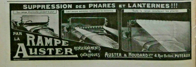 Lanterne - phare Ducellier - calèche, voiture ancêtre - Équipement auto