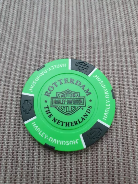 "1 originaler Harley Davidson Pokerchips Rotterdam 2