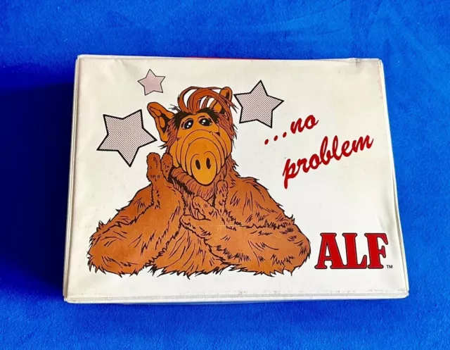 ALF Kassetten Koffer mit Inlett und Alf MC Folge 7 Retro Vintage Kult 90er 80er 2