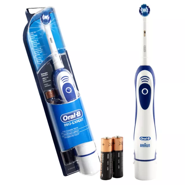 Oral-B Pro-Expert DB4010 Battery Powered Electric Toothbrush New Precision Clean