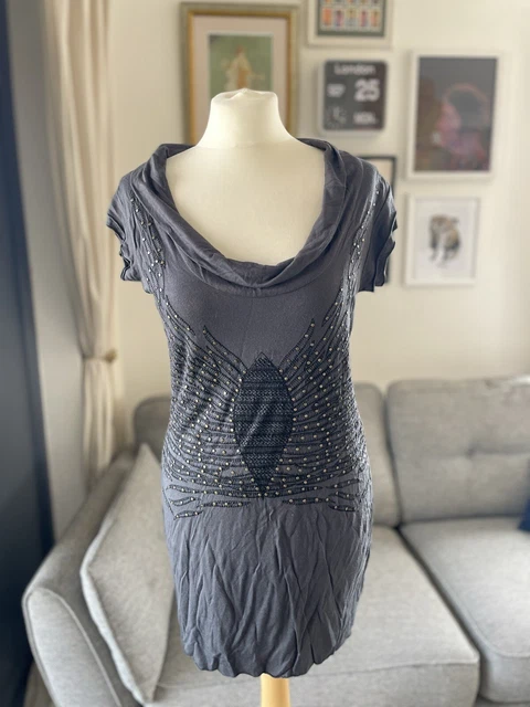 kate moss topshop panther dress