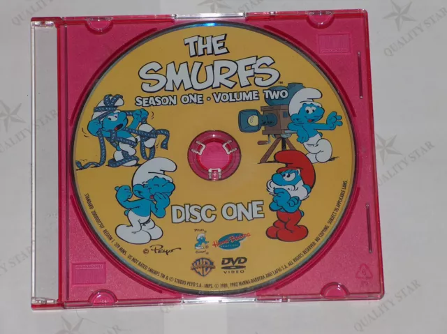 1981 82 Hanna Barbera Lafig Pitufo Wb The Smurfs Saison Un À. 2 Disque 1 DVD GD