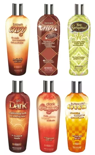 Synergy Tan Down Town Dark Tanning Sunbed Lotion Cream Collection + Free Goggles