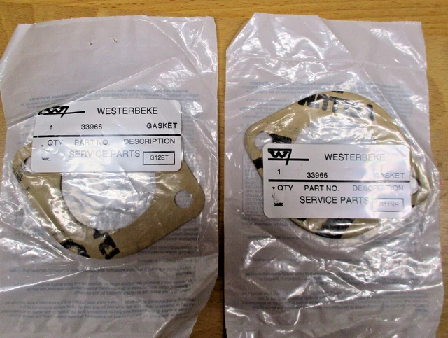 Westebeke Thermostat Gasket  33966 1 Pair (2)  (*2890Sh)