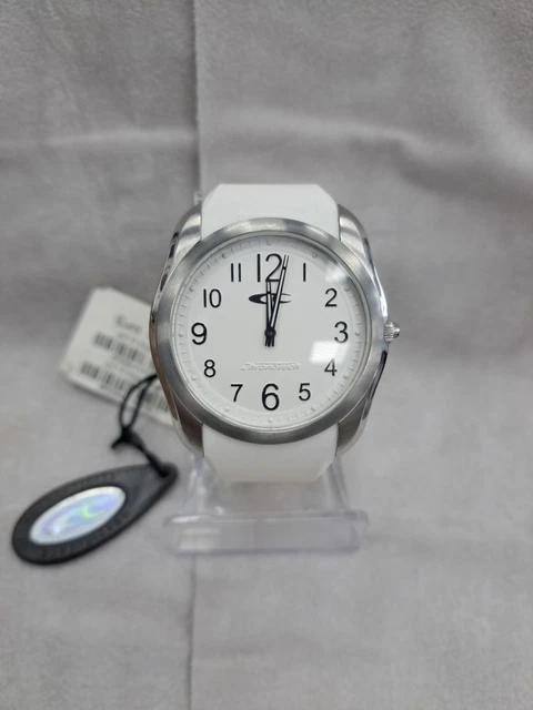 Chronotech Orologio Uomo CT7504M-B - Quadrante Bianco, Cinturino In Pelle, Movimento Al Quarzo, Cassa 39mm In Acciaio