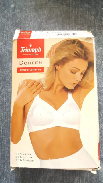 Sujetador "Triumph Doreen + Algodón 01" Talla Copa B FR95 Ee.uu / UK36