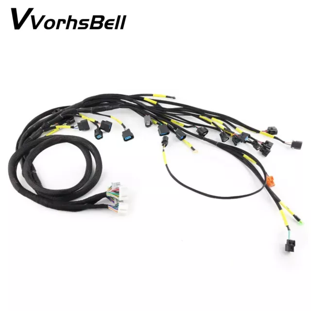 K-Series Tucked Engine Harness for Honda Acura Integra CRX EK EG K20 K24 K-Swap