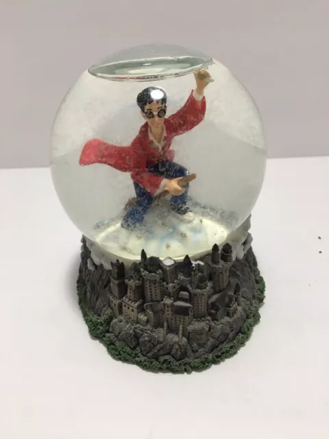 Harry Potter Quidditch Snow Globe Dome Warner Bros 2000 853100 RETIRED RARE