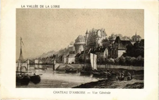 CPA La Vallée de la Loire - Chateau d'AMBOISE - General View (229254)