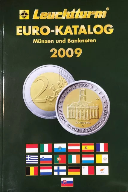 Catalogue Du Euro Monnaies Et Billets Edition 2009 En Allemand