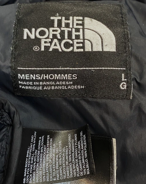 The North Face | Giacca Tampone Isolata Nuptse III 700 Grande (Nero) anni '90 8