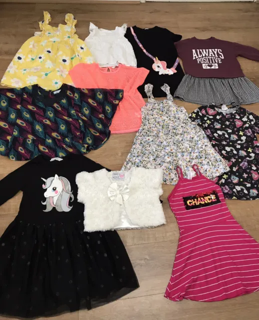 girls clothes bundle age 6-7 years