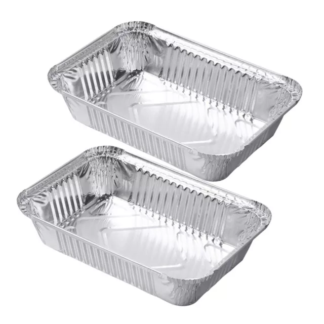 10 Pcs Tin Foil Pans? Broiler for Oven Flat Skillet Baking Dishes Earth Tones