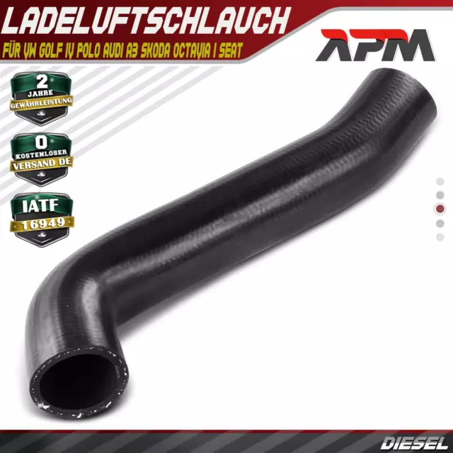 Turbo Ladeluftschlauch für VW Golf IV Polo Audi A3 Skoda Octavia I Seat Leon 1.9