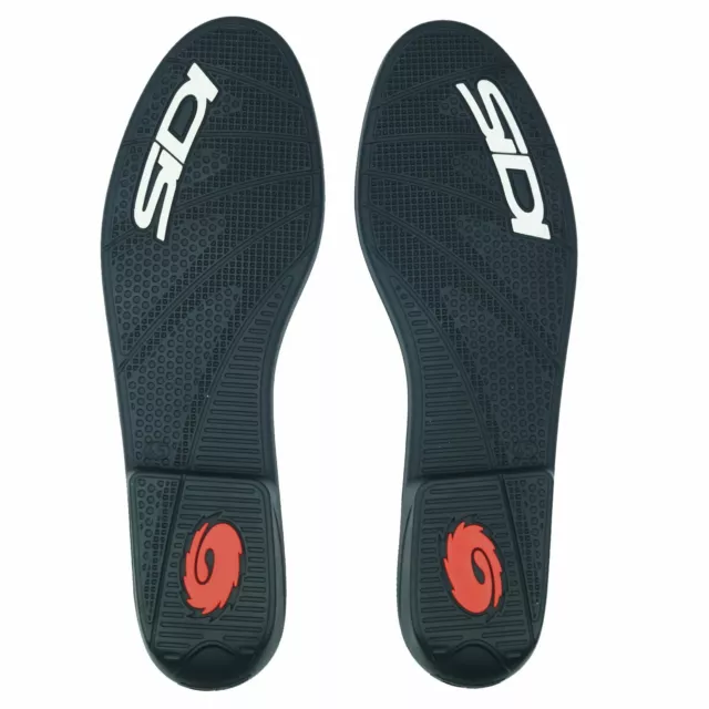 Sidi Véritable B2 / Pluie / Vertigo Course Moto Bottes Semelle Noir Taille EU42