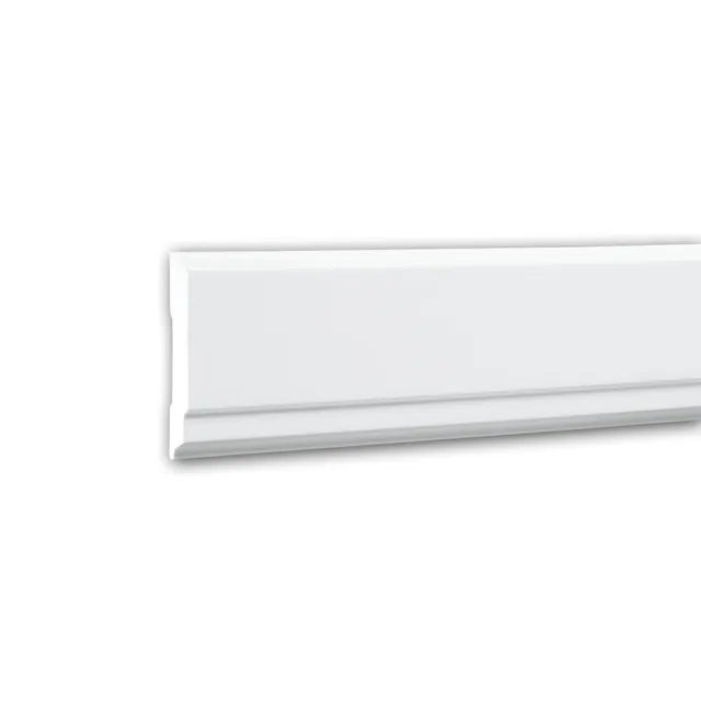 PROFHOME 151343F barra flexible de pared y friso barra de estuco barra decorativa 2 m