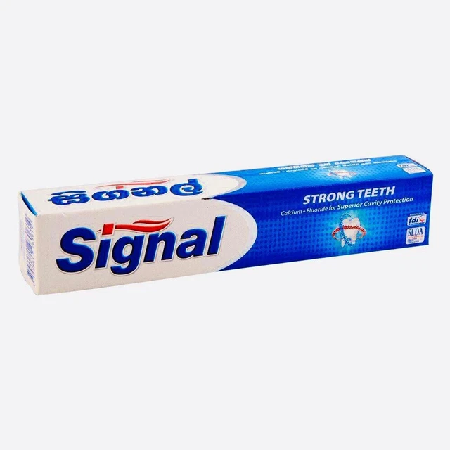 pasta de dientes señal