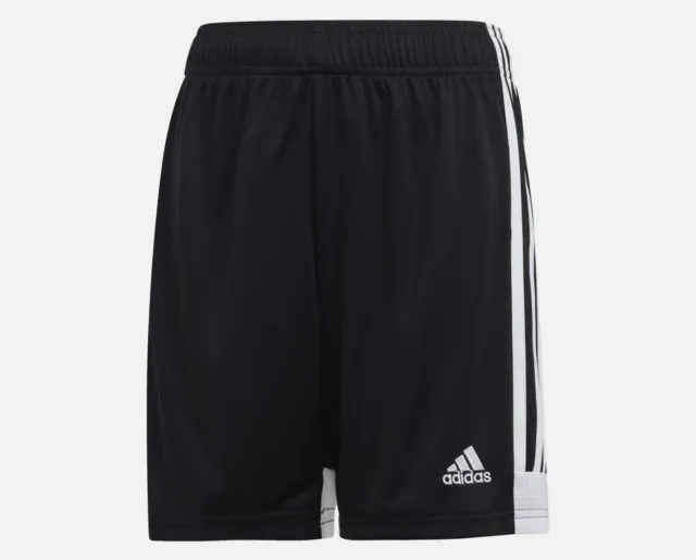 Nuevos pantalones cortos para hombre Adidas Tastigo 19 negros/blancos S,M,L,XL fútbol americano de entrenamiento precio de venta sugerido por el fabricante £25