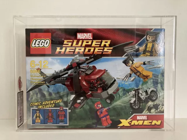 Lego 6866 Marvel Super Heroes X-Men Wolverines Chopper Showdown UKG 85% Deadpool