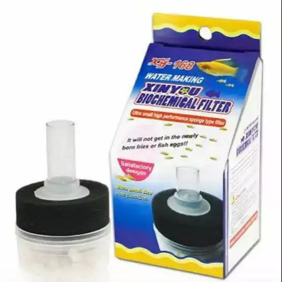 XY-168 Mini Bio Sponge Filter 40L L(FR11) For Fish Shrimp Tank Aquarium