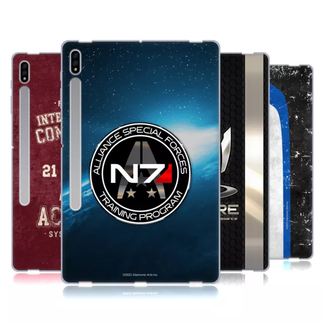 Ea Bioware Mass Effect 3 Badges And Logos Soft Gel Case For Samsung Tablets 1