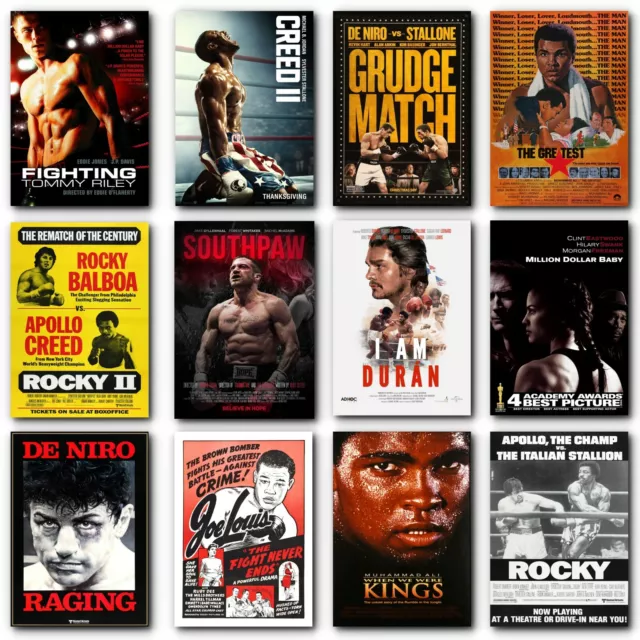 Poster Classic Boxing Posters Boxing Movie Posters Boxer Poster Film Poster Ali