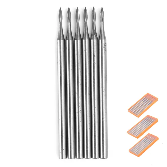 Engraving Milling Cutters Tungsten Steel Mill Bits Machine Needle Set For Wo TPG