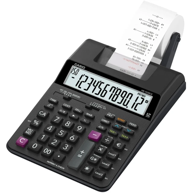 Imprimante Ticket de Caisse Casio DR-320RE Calculatrice imprimante - 14 Imprimante Ticket de Caisse Casio DR-320RE Calculatrice imprimante - 14