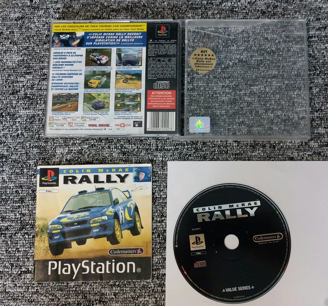 Colin McRae Rally Sur PS1 - Version PAL Française - Sans Jaquette (disque Seul)