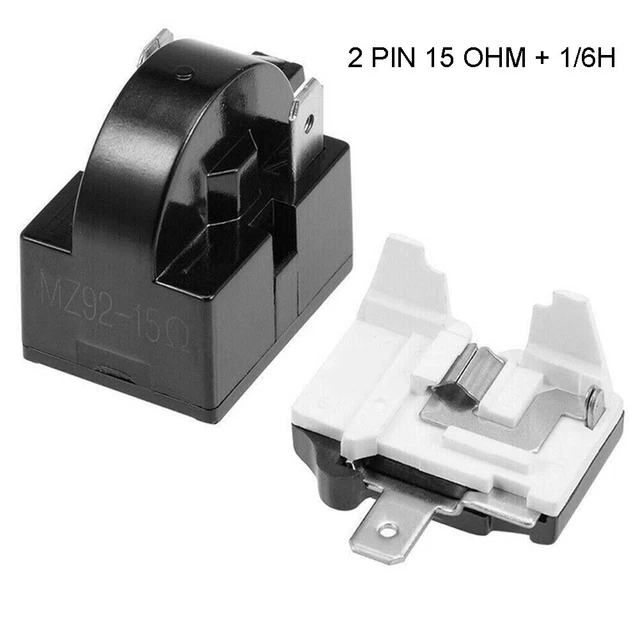 Relè di avvio PTC 15 ohm facile da installare + protezione sovraccarico compressore 16H