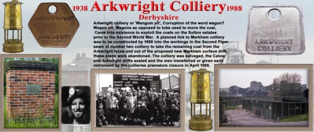 Arkwright Colliery Coal Mine Mug. Limited Edition Gift Miners Derbyshire Pit 2