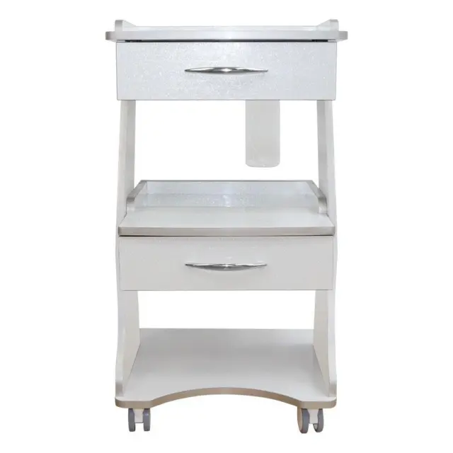 Medical Rolling Trolley Cart with a Water Bottle Multi-Function Mobile Dental CE