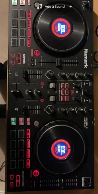 Numark Mixtrack Platinum FX, 4-Deck DJ Controller