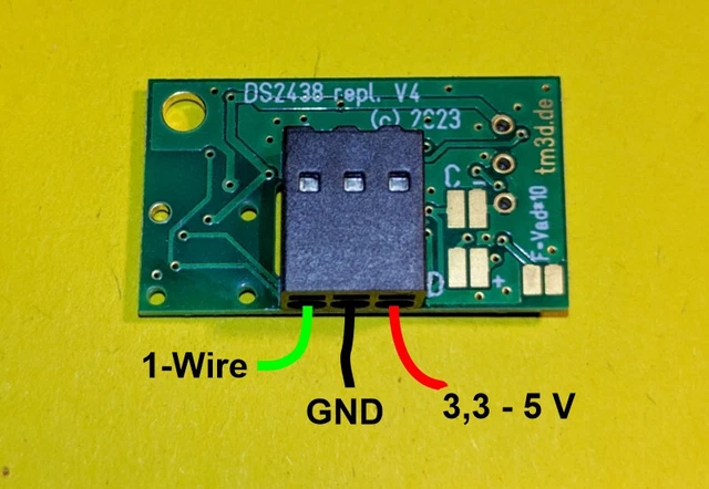 1-WIRE FEUCHTESENSOR - DS2438 / HIH4031 replacement - Loxone - OWFS ...