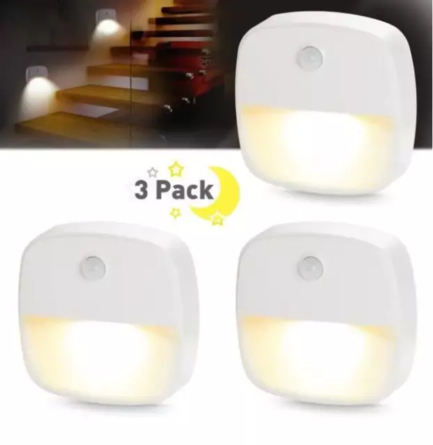 Svarog 3Pack Lampes LED à Détecteur de Mouvement pour Intérieur
