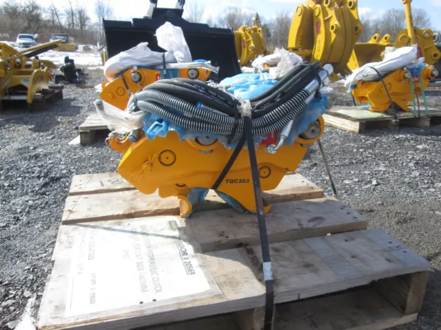 NEW TERAN HYDRAULIC QUICK COUPLER CAT 303, 303.5, 304, 35 class excavators