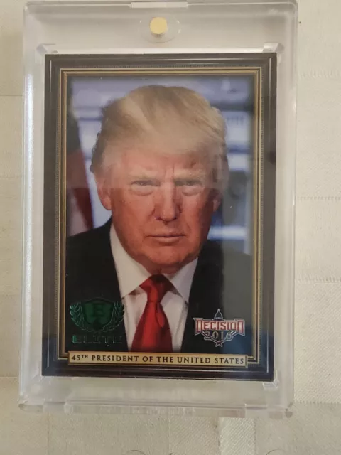 Donald Trump 2016 Decision Elite E30  Green Foil