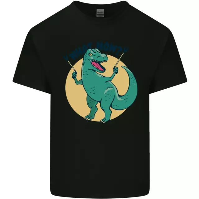 T-Rex What Now Funny Dinosaur T-shirt bambini bambini