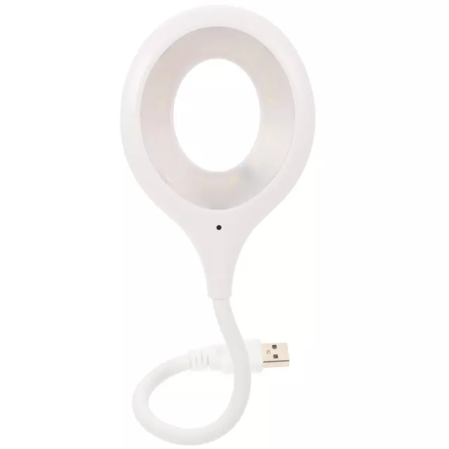 Weiß PVC Stimme USB-Nachtlicht Leselampe Bett LED-Nachtlichtbirnen