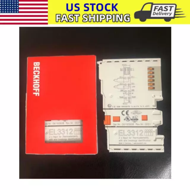 One Beckhoff EL3312 PLC Module EL 3312 New In Box Expedited Shipping